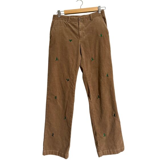Vineyard Vines Flying Ducks Corduroy Pants 28x32 - Picture 1 of 5